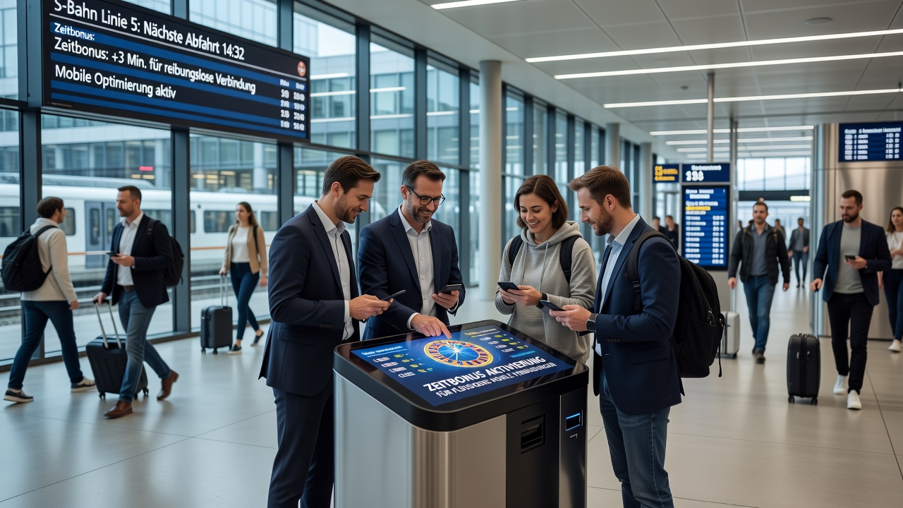 Mobile Roulette-Sessions während Pendlerfahrten mit aktivierten Zeitboni