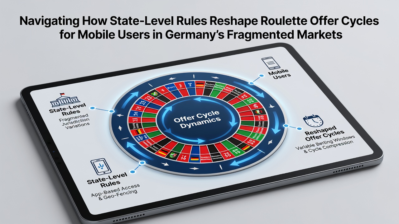 Mobile Nutzer interagieren mit Roulette-Angeboten unter regionalen Vorschriften in Deutschland