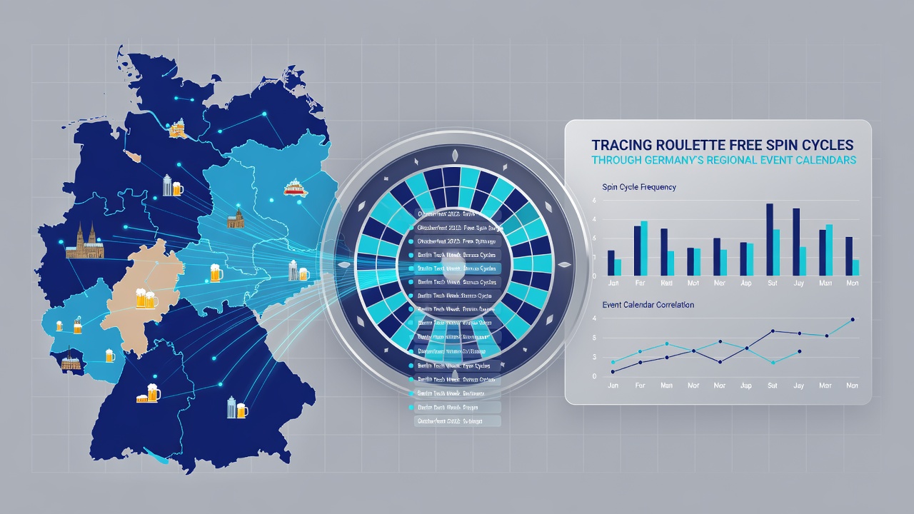 Diagramme zu Freispiel-Zyklen und Eventdaten in deutschen Regionen